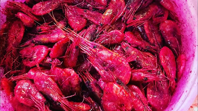 Cured coon shrimp